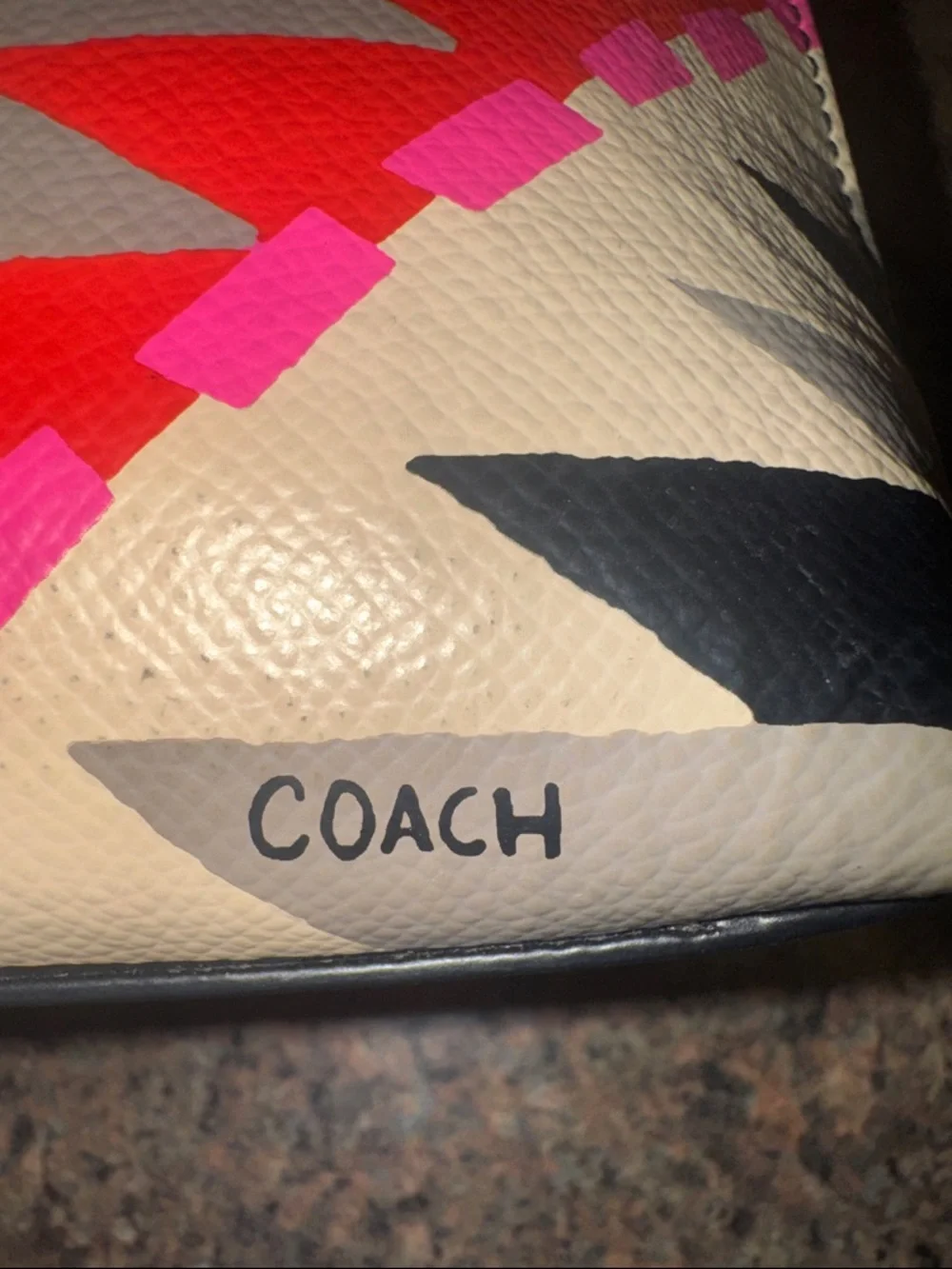 Coach X Coachella "Dreamweaver" Tribe / Hawk Feather clutch 💎PRISTINE💎 - Picture 5 of 10